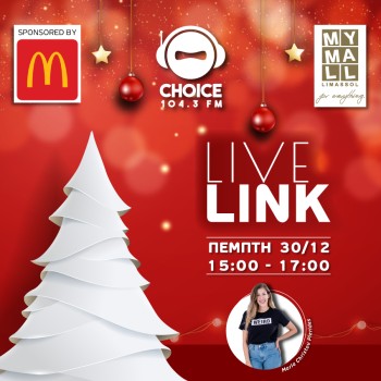LIVE LINK AT MY MALL WITH McDONALDS 30.12.21 